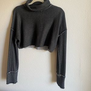 Urban outfitters Cropped turtle neck sweater